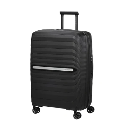 Abbildung von Samsonite Neo Flux Spinner M, Erweiterbarer Koffer, 68 cm, 86/96 L, Schwarz (Black)