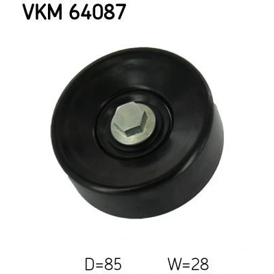 Abbildung von SKF VKM 64087 Umlenkrolle HYUNDAI: i30 II Estate, Hatchback