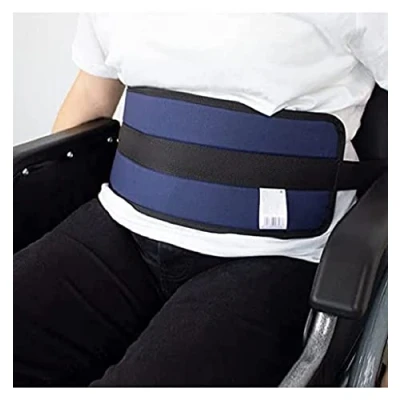 Abbildung von Mobiclinic, Sicherheitsgurte für Rollstuhl, Gurt zur Unterstützung, Bauch, gepolstert, Europäische Marke, Sofa, Clipverschluss, verstellbar, Größe L, 90 200 cm