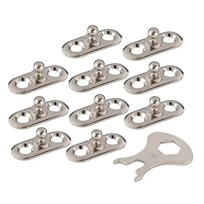 Abbildung von New Marine LOXX Unterteile 10 Stück Lochplatten + Schlüssel