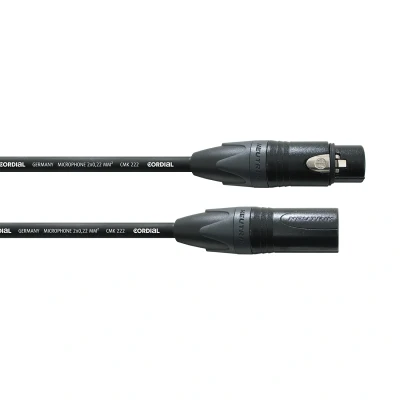 Abbildung von Teufel Cordial XLR Kabel 5.0m Verbindungskabel Schwarz