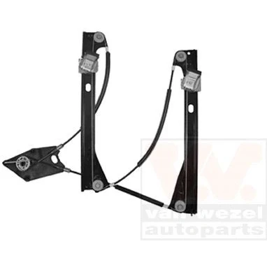 Abbildung von Van Wezel Fensterheber vorne rechts elektrisch ohne Elektromotor 5829264 VOLKSWAGEN: Polo V Hatchback