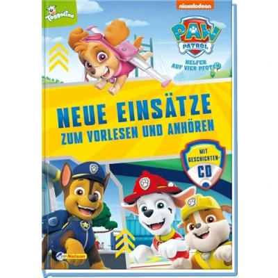 Abbildung von PAW Patrol Geschichtenbuch: Neue Einsätze zum Vorlesen und Anhören: mit CD 4 Geschichten für Kinder ab 3 Jahren Marshall, Rubble, Zuma, Chase, Rocky Skye