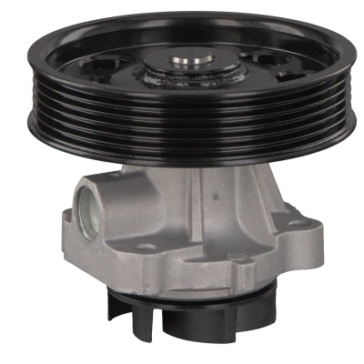 Abbildung von FEBI BILSTEIN 24334 Wasserpumpe Aluguss mit Dichtring Kunststoff OPEL: Astra J Hatchback, Corsa D Meriva B, FIAT: Panda III Hatchback