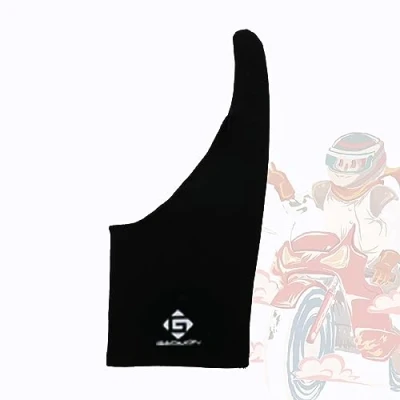 Abbildung von GAOMON EIN Finger Handschuh Frei Größe Antifouling Küstlerishe Zeichnen Lycra für Grafiktablett Stift Display und Leuchttisch, Schwarze