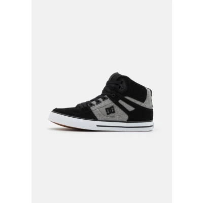 Abbildung von DC Shoes PURE WC Skateschuh, Größe: 44, Black/battleship/armor Leder und textil