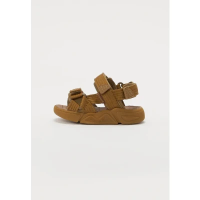 Abbildung von Bisgaard Louis Unisex Riemensandalette für Kinder, Größe: 22, Khaki Schuhe