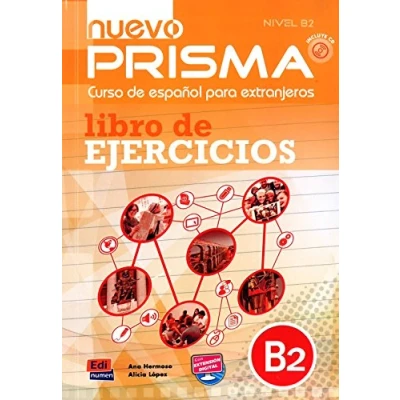 Abbildung von Nuevo Prisma: Libro de ejercicios + audios descargables en la ELEteca (B2)