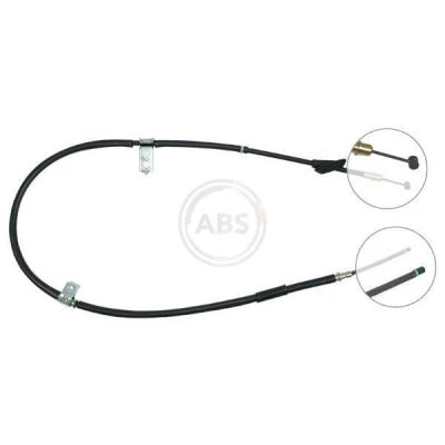Abbildung von A.B.S. K14057 Handbremsseil 1504 für Links /Rechtslenker