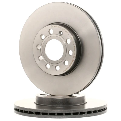Abbildung von BREMBO COATED DISC LINE 09.9145.11 Bremsscheibe 288 25 5 innenbelüftet beschichtet mit Schrauben VOLKSWAGEN: Golf 6, 5, Caddy 3 kfzteile, mister