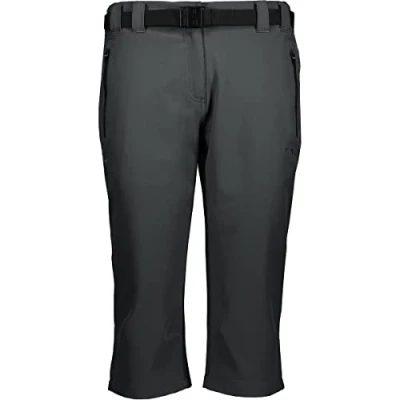 Abbildung von CMP Stretch Caprihose für Damen, Anthrazit, D38
