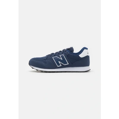 Abbildung von New Balance 500 Unisex Sneaker low, Größe: 43, Dark blue Lederimitat/textil