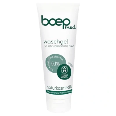 Abbildung von boep med Waschgel pH neutrales für Gesicht &amp; Körper Milde Reinigung Problemhaut wie Neurodermitis Rosacea Sehr trockene juckende Haut Zertifizierte Naturkosmetik