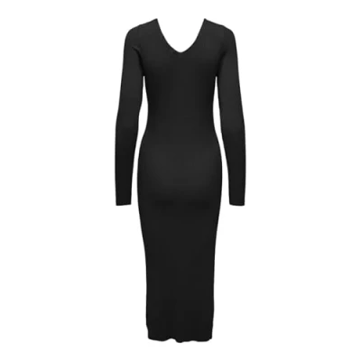 Abbildung von ONLY Onljulie LIFE V NECK Dress Etuikleid, Damen, Größe: Medium, Black