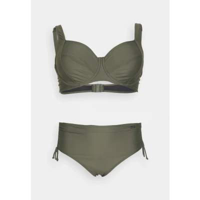 Abbildung von Lascana Bikini SET Bikini, Damen, Größe: 44xC, Olive