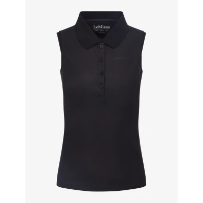 Abbildung von LeMieux Poloshirt Sleeveless Marissa SchwarzVerkauft von Agradi