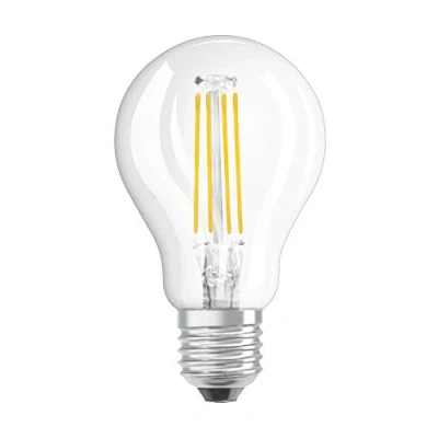 Abbildung von OSRAM Dimmbare Filament LED Lampe mit E27 Sockel, Warmweiss (2700K), Tropfenform, 5W, Ersatz für 40W Glühbirne, klar, Retrofit CLASSIC P DIM, 1 Stück (1er Pack), Warmweiß