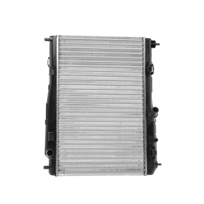 Abbildung von NRF 53152A Kühler, Motorkühlung Aluminium 563 350 23 Kühlrippen mechanisch gefügt