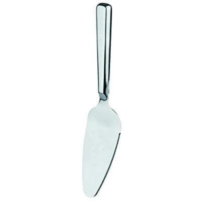 Abbildung von APS Tortenheber „Classic“, Kuchenheber, Küchenhelfer, Patisseriehelfer, hochglanzpoliert, mit einer gezahnten Kante, ergonomisch profilierter Hohl Griff, 5 x 22,5 cm, 3 cm Höhe