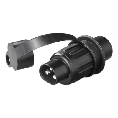 Abbildung von Stecker 3 polig PVC AHK 12V / 24V Fahrzeuge Anhängerstecker