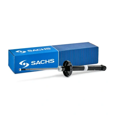 Abbildung von SACHS 318 813 Stoßdämpfer Gasdruck Zweirohr Teleskop oben Stift, unten Auge VOLKSWAGEN: GOLF 2, 3, Jetta 2