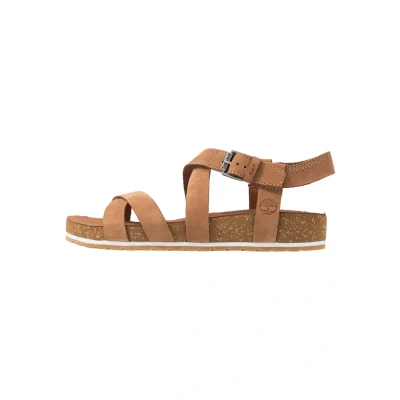 Abbildung von Timberland Malibu Waves Ankle Riemensandalette, Damen, Größe: 37.5, Saddle Schuhe