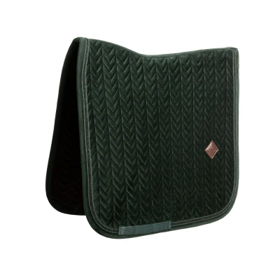 Abbildung von Kentucky Schabracke Velvet Mini Pearls Dressur Pine Green Warmblut Agradi.deVerkauft von Agradi
