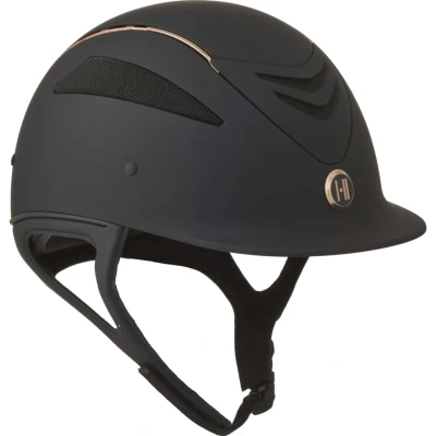 Abbildung von OneK Reithelm Defender Pro Matt Rosegold Lines Schwarz 1 (51 56cm) Agradi.deVerkauft von Agradi