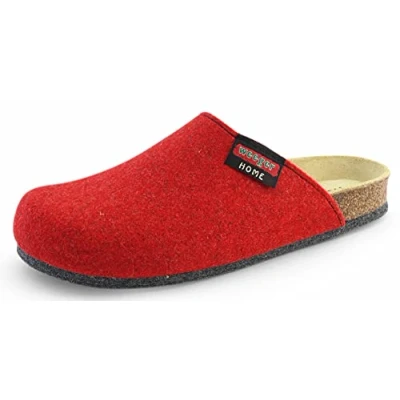 Abbildung von Pantoffelmann Bio Filzclogs 41 Rot