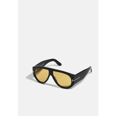 Abbildung von Tom Ford Sonnenbrillen BRONSON FT 1044 SHINY BLACK/BROWN 60/12/140 Herrenbrillen