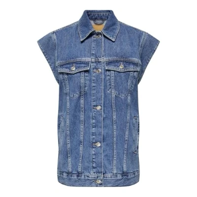 Abbildung von ONLY Onlirene Jeansjacke, Damen, Größe: XS, Medium blue denim