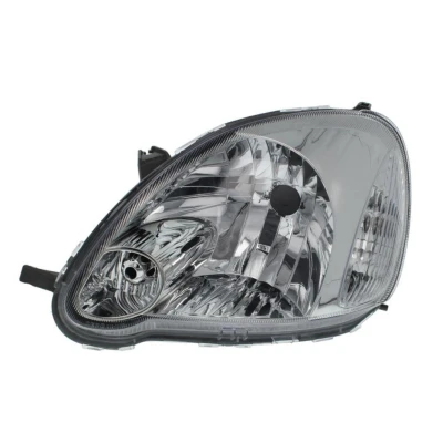 Abbildung von VAN WEZEL 5430967 Scheinwerfer links H4 rauchgrau für Rechtsverkehr mit Stellmotor LWR P43t TOYOTA: Yaris I Hatchback