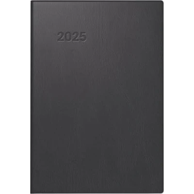 Abbildung von BRUNNEN Taschenkalender Modell 723 (2025), 2 Seiten = 1 Woche, A7, 160 Seiten, Kunststoff Einband, schwarz