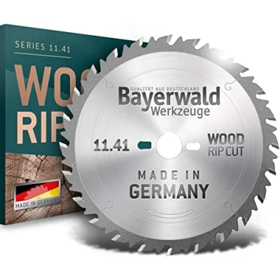 Abbildung von Bayerwald HM Kreissägeblatt 254 x 2.8/1.8 30 FZ (18 Zähne) Für Holz Längsschnitt (Weichholz, Hartholz, Exotenholz, Furniere)