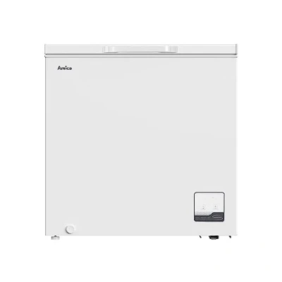 Abbildung von Amica GT 313 105 W Gefriertruhe/Weiß / 200 Liter/elektronische Steuerung/Inverter Kompressor 2 Gefrierkörbe
