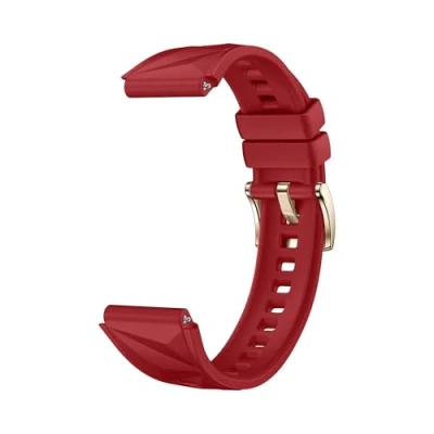 Abbildung von HUAWEI EasyFit 3 Red Fluoroelastomer Strap, Kompatibel WATCH GT Serie