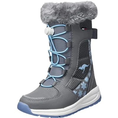 Abbildung von KangaROOS Unisex Kinder K pe Gastin Rtx Stiefel, Steel Grey Blue Sky, 32 EU