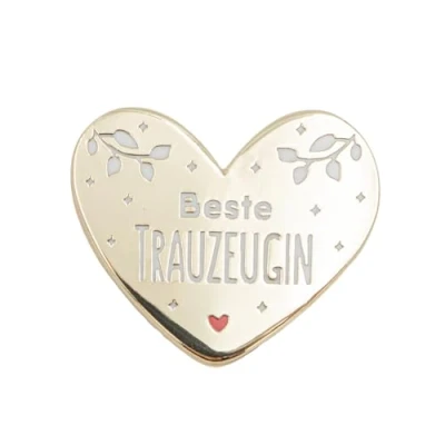Abbildung von Manahia Emaille Anstecknadel Geschenk Trauzeugin Beste Schmuck Hochzeitsankündigung Anfrage Zukünftige Anstecknadel, Brosche Trauzeugin, Junggesellinnenabschied