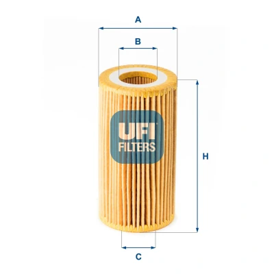 Abbildung von UFI 25.180.00 Ölfilter Filtereinsatz AUDI: A6 C7 Avant, Saloon, A4 B9 VOLKSWAGEN: Amarok Pickup, Touareg III