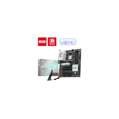 Abbildung von MSI B840 Gaming Plus WiFi Mainboard, ATX Unterstützt AMD Ryzen 9000/8000 / 7000 Prozessoren, AM5 DDR5 Memory Boost 8000+ MT/s (OC), PCIe 4.0 x16, M.2 Gen4, Wi Fi 7, 2.5G LAN