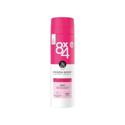 Abbildung von 8X4 Frozen Berry Deospray, Deodorant mit fruchtig floralem Duft, erfrischendes Deo ohne Aluminium (ACH) 48h Schutz für jeden Hauttyp (150 ml)