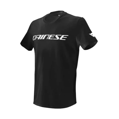 Abbildung von Dainese Unisex Erwachsene T shirt shirt, Schwarz/Weiss, XL EU