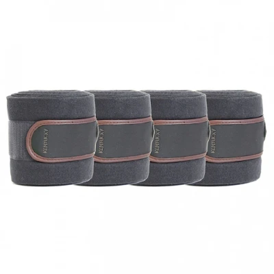 Abbildung von Kentucky Horsewear Bandagen Polar Fleece Grau Warmblut