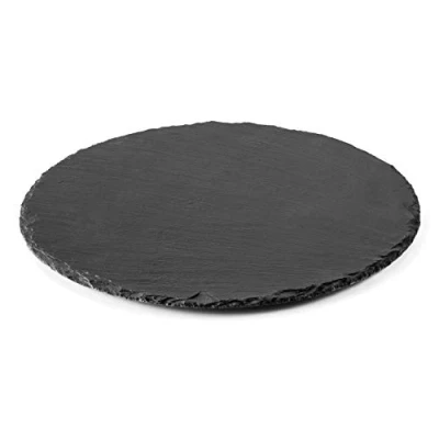Abbildung von Lacor Tafelplatte Runde, Tafel, Schwarz, 30 cm
