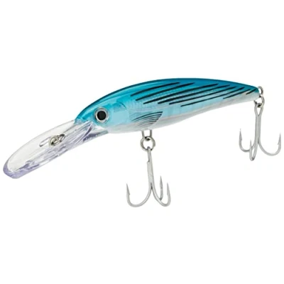 Abbildung von Rapala X Rap Magnum Angelköder Angelzubehör mit großer Tauchschaufel Salzwasser Spinnköder Lauftiefe 9m Fischköder 16cm, 72g Hergestellt in Estland Blue Sardine