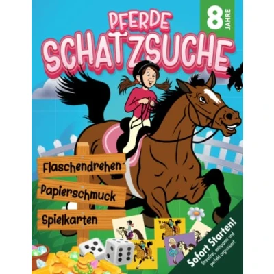 Abbildung von Magische Pferde Schatzsuche ab 8 Jahren: Gibt es wirklich diesen uralten Schatz auf dem Reiterhof und werden uns die magischen Pferdearmbänder helfen? (Bravo Schatzsuche)
