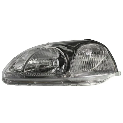 Abbildung von VAN WEZEL 2527961 Scheinwerfer links H4 weiß für Rechtsverkehr ohne Stellmotor LWR P43t HONDA: CIVIC 6 Stufenheck