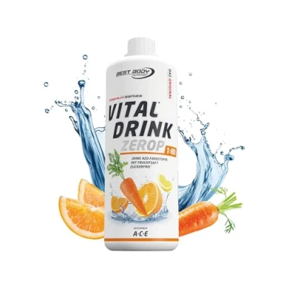 Abbildung von Best Body Nutrition Vital Drink ZEROP® A C E, Original Getränkekonzentrat Sirup zuckerfrei, 1:80 ergibt 80 Liter Fertiggetränk, 1000 ml
