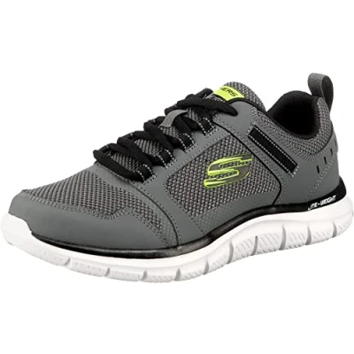 Abbildung von Skechers Herren Track KNOCKHILL Sneakers, Grey, 43 EU