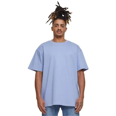 Abbildung von Build Your Brand Herren BY102 Heavy Oversize Tee T Shirt, violablue, M